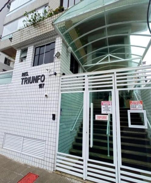 Jg Triunfo Waves - Praia Grande, Ocian - 50M Do Mar公寓 外观 照片